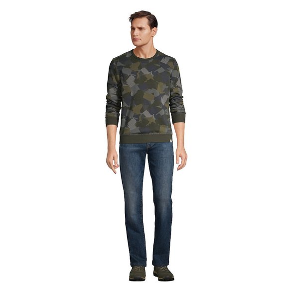 NWT Blake Shelton X Lands End Men Serious SweatsHIRT Camo Size M $80 FLH64 - Picture 4 of 5